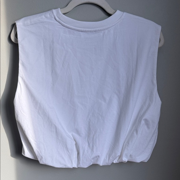 Dynamite White Muscle Tee - Picture 2 of 4